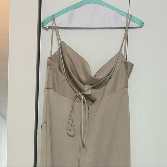 BHLDN champagne bridesmaid dress - Picture 4 of 4